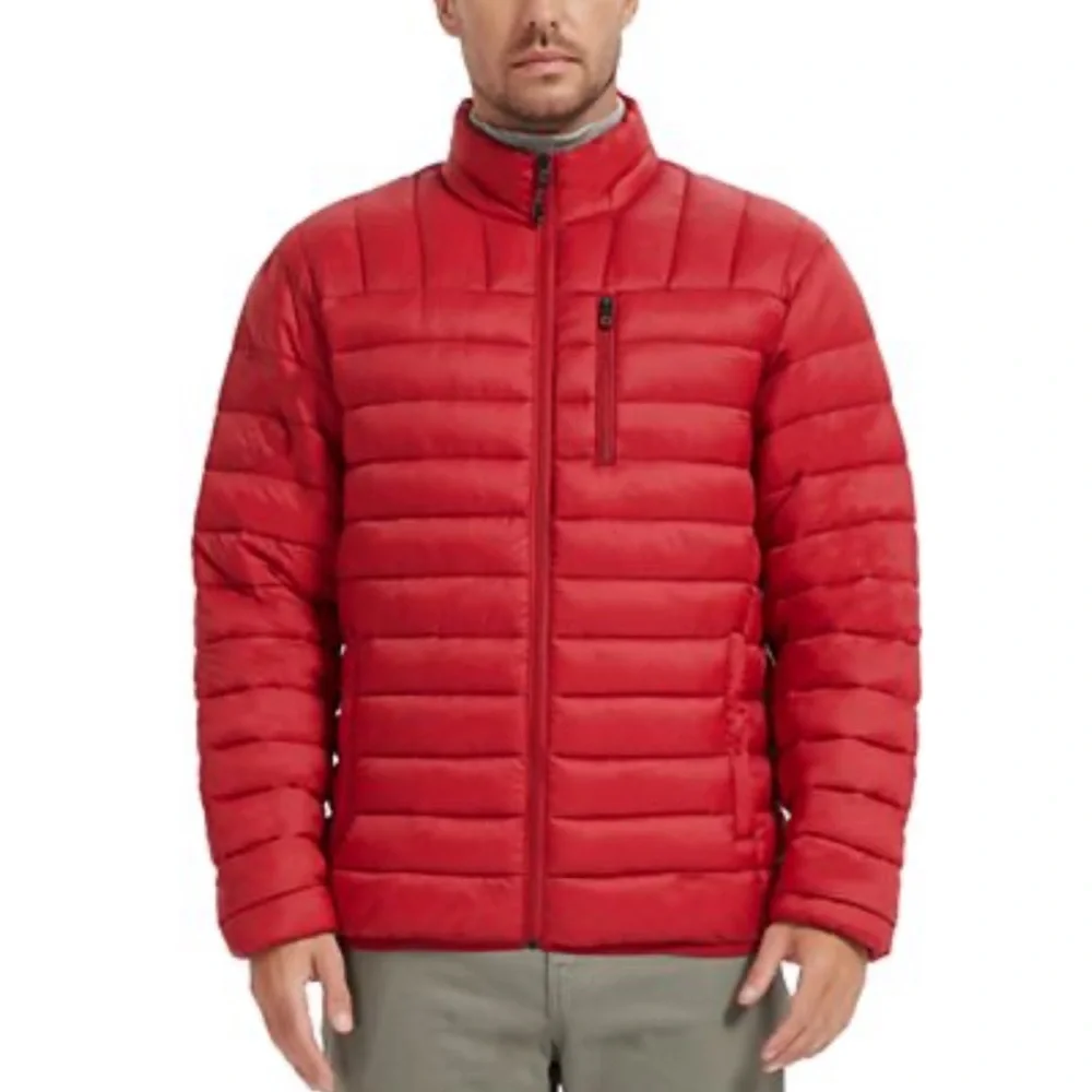 Hawke & Co Sport Men’s Red Down-Filled Performance Packable Jacket XXL EUC
